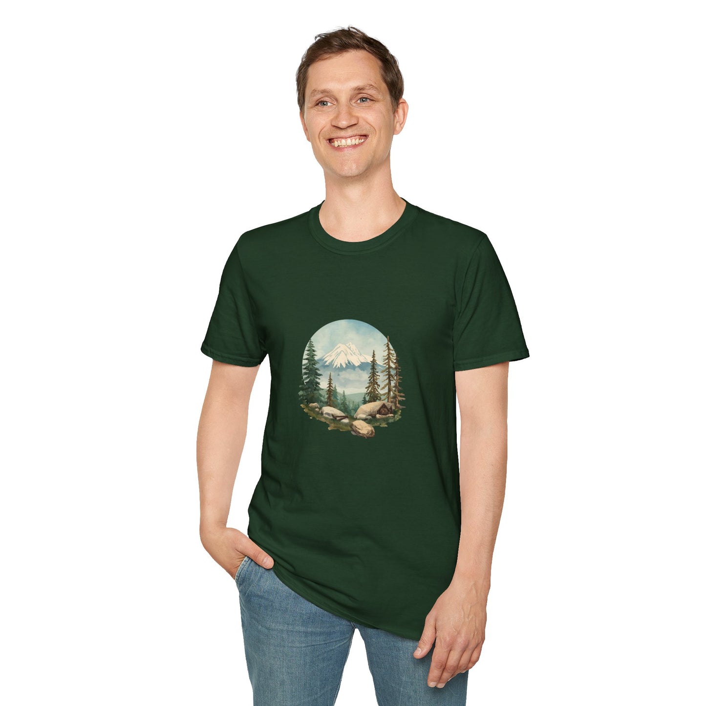 Unisex T-Shirt - Mountain Landscape