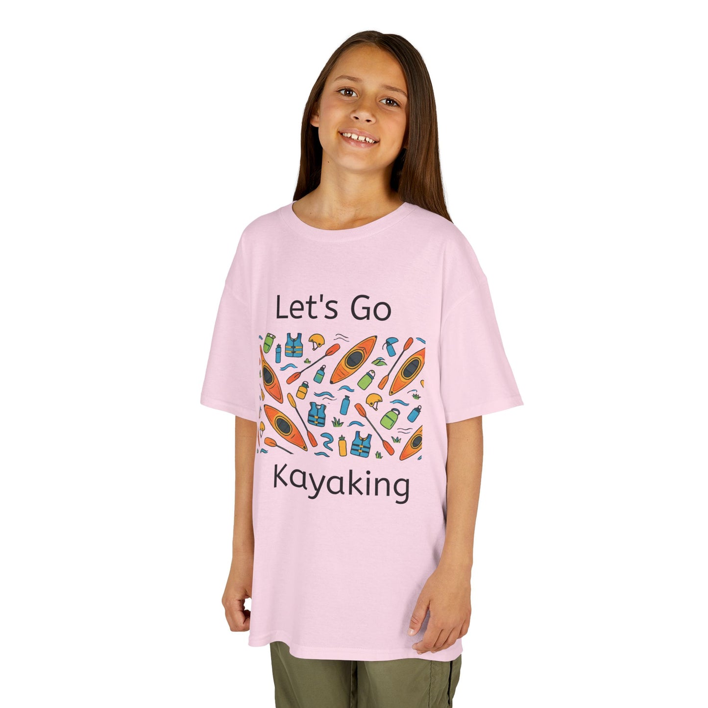 Kids T-Shirt - Let's Go Kayaking