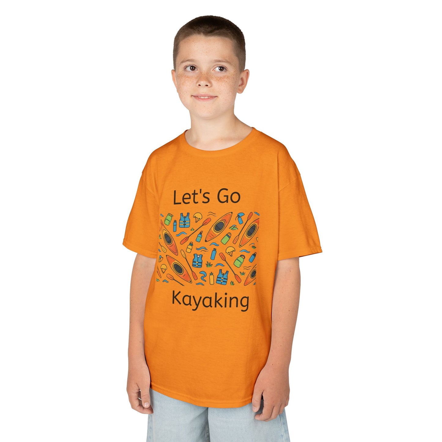 Kids T-Shirt - Let's Go Kayaking