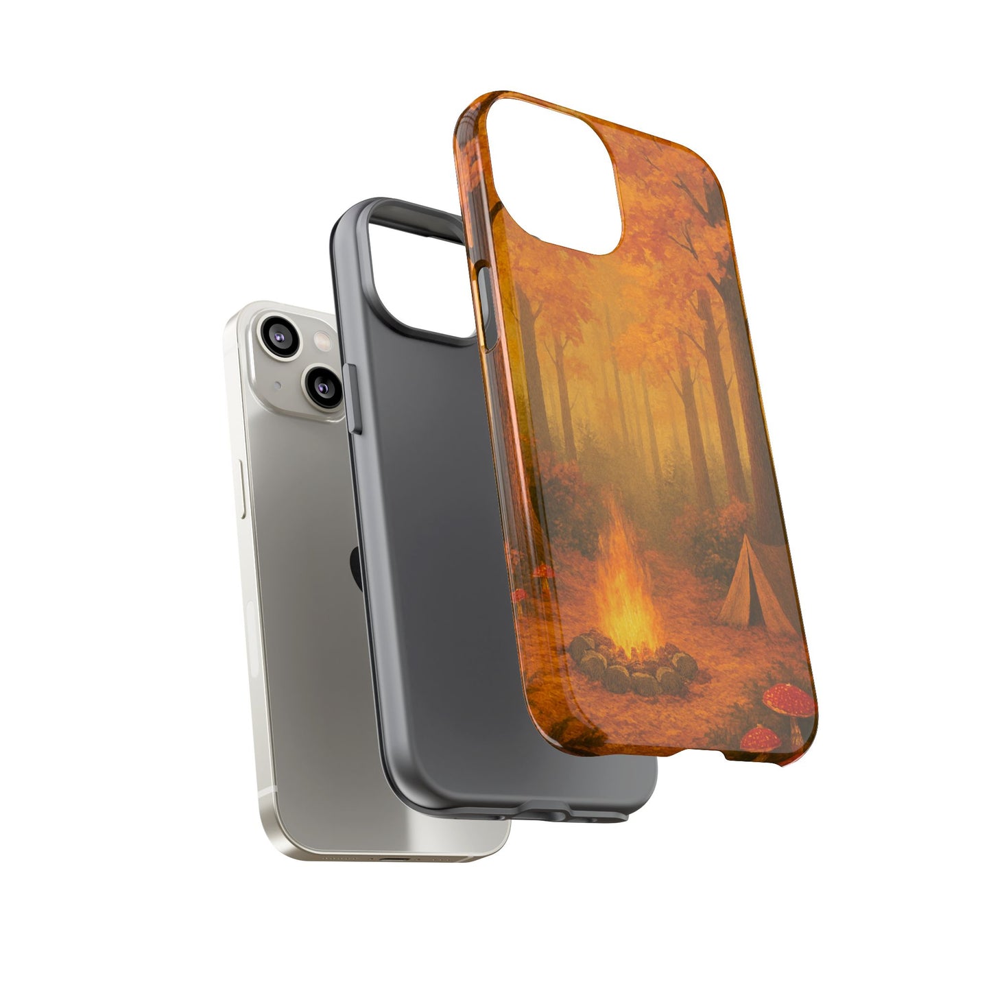 Tough Phone Case - Autumn Camping