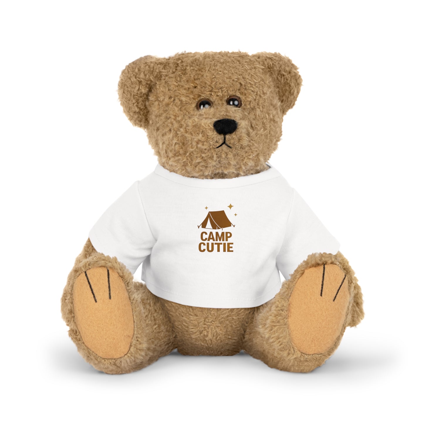 Plush Bunny, Bear, Elephant or Sheep with T-Shirt - Camp Cutie