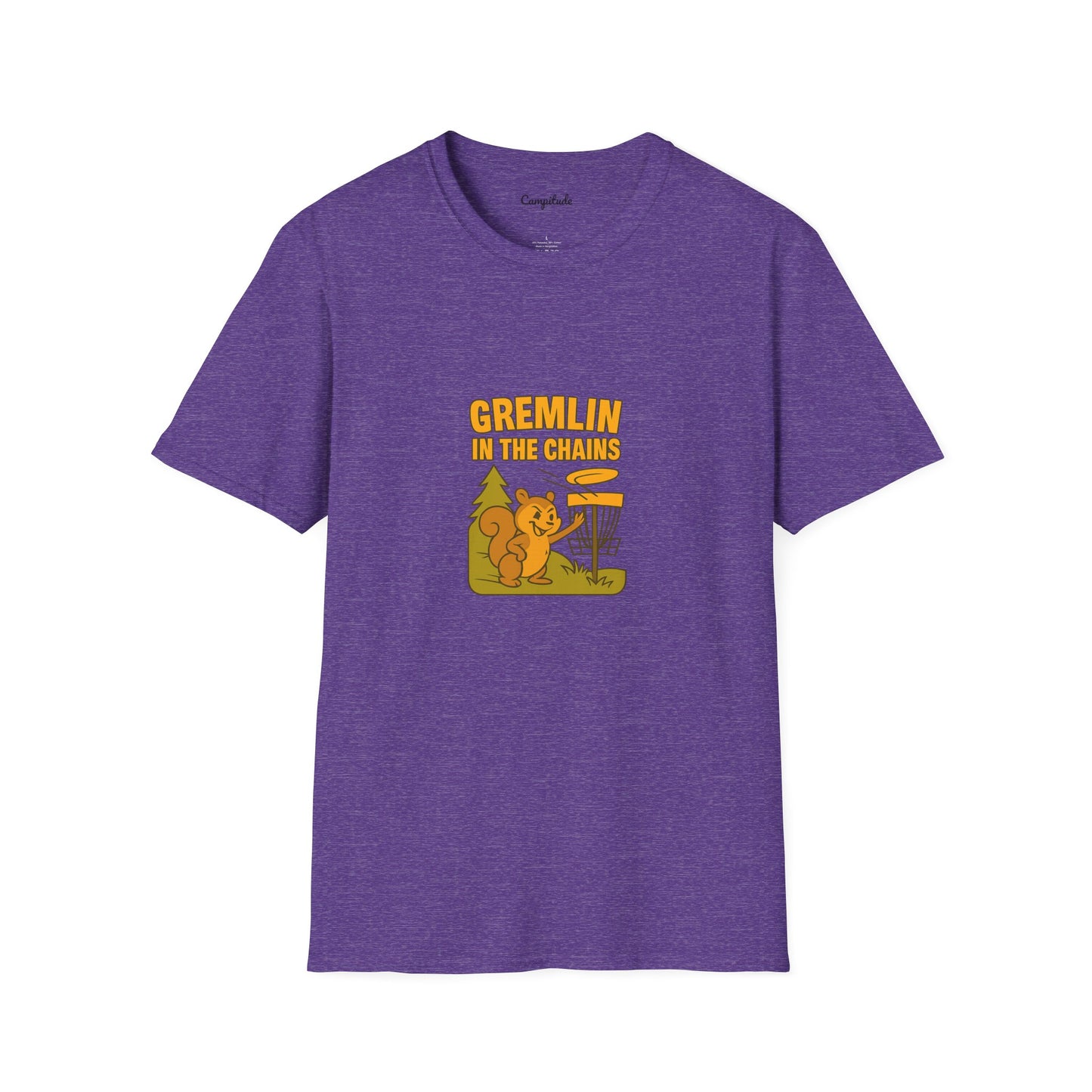 Unisex T-Shirt - Disc Golf Gremlin in the Chains