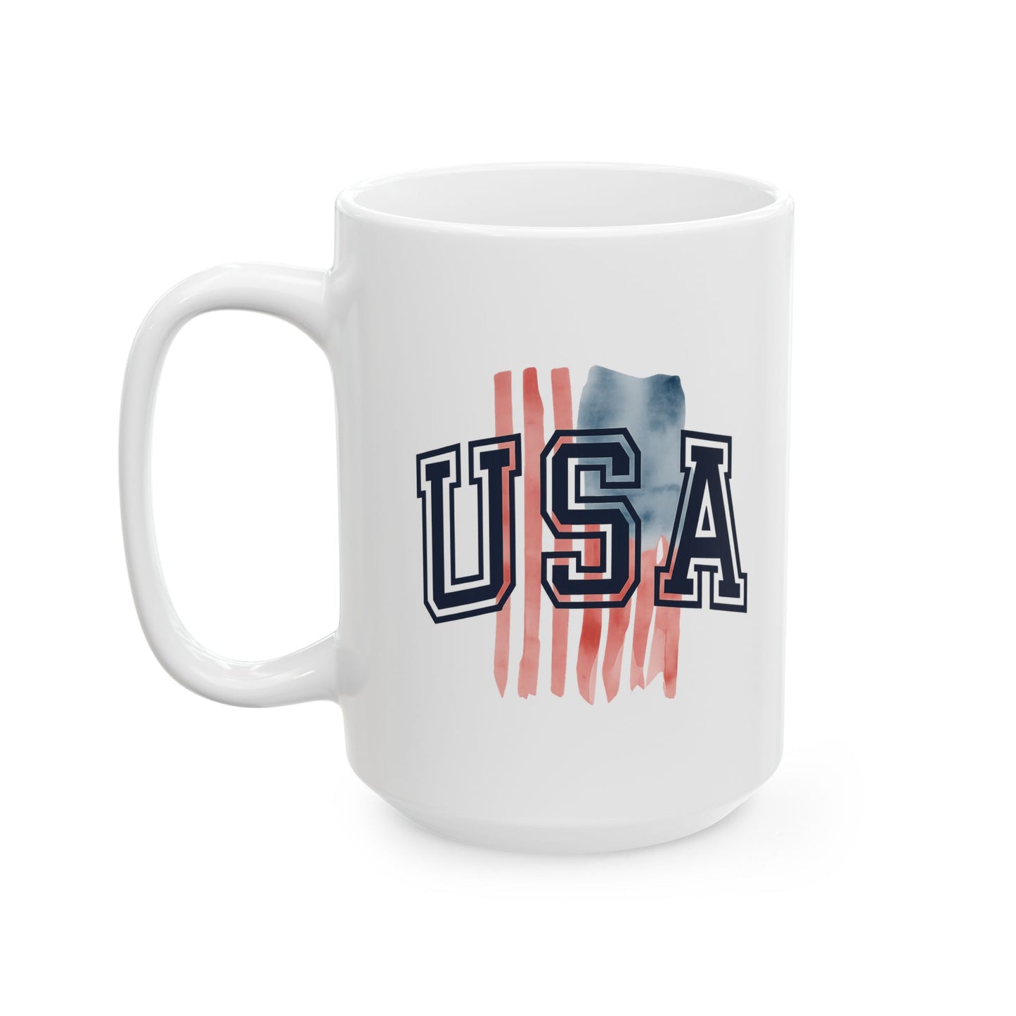 Ceramic Coffee Mug - USA Pride