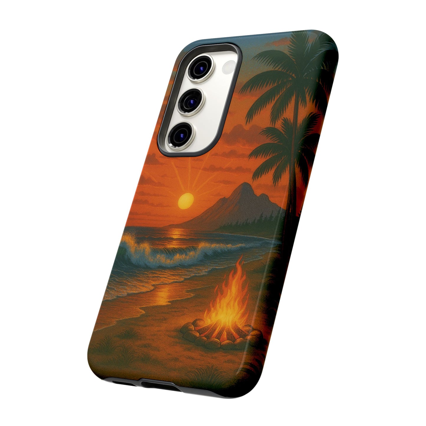 Tough Phone Case - Tropical Sunset Phone