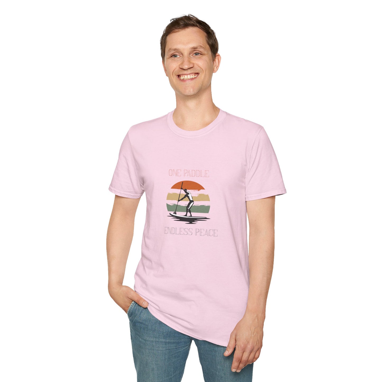 Unisex T-Shirt - One Paddle, Endless Peace