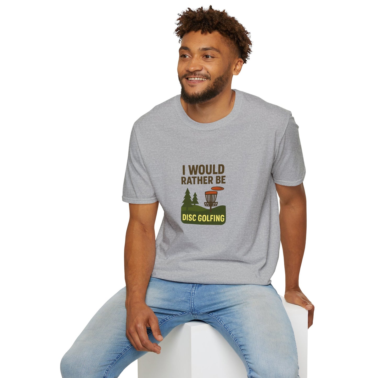 Unisex T-Shirt - I'd Rather Be Disc Golfing V3