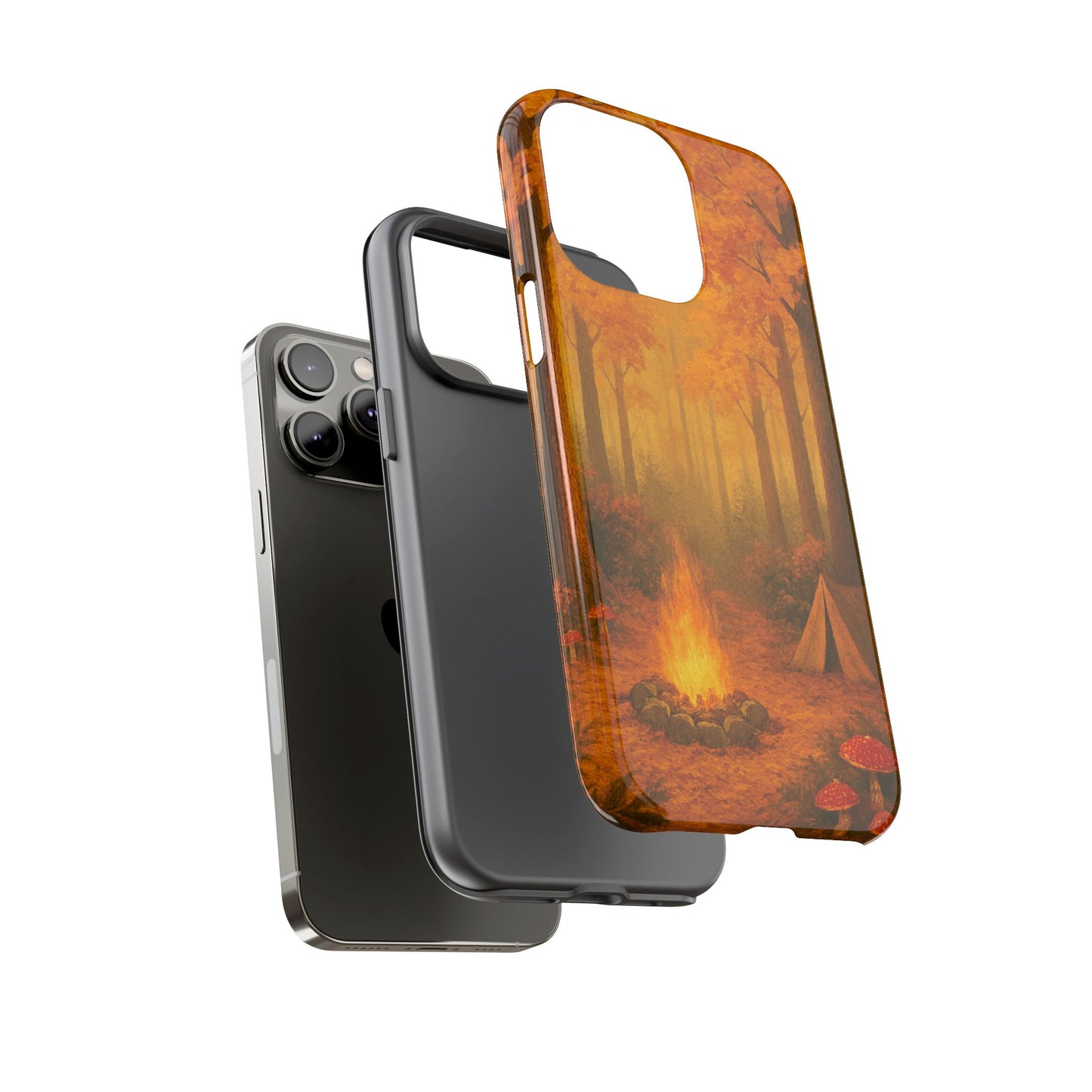Tough Phone Case - Autumn Camping