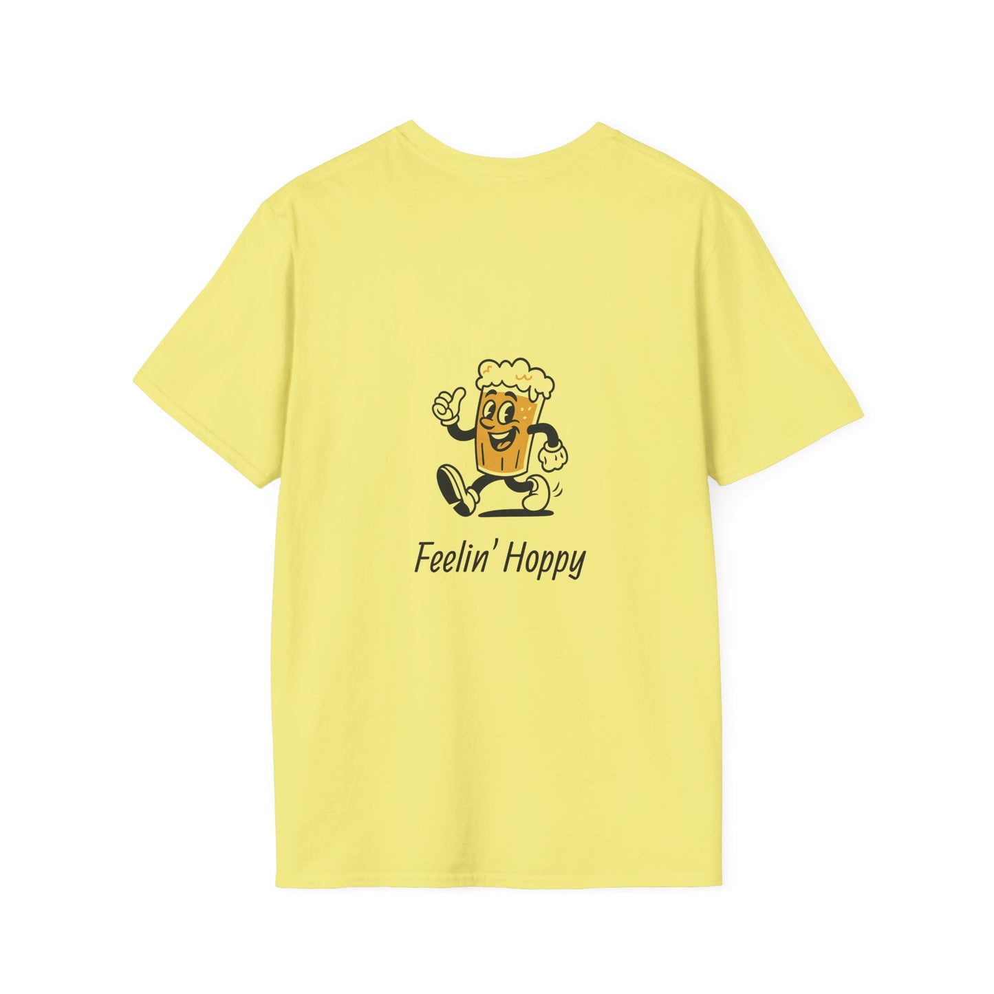 Unisex T-Shirt - Feelin' Hoppy - Beer (2-sided graphic)