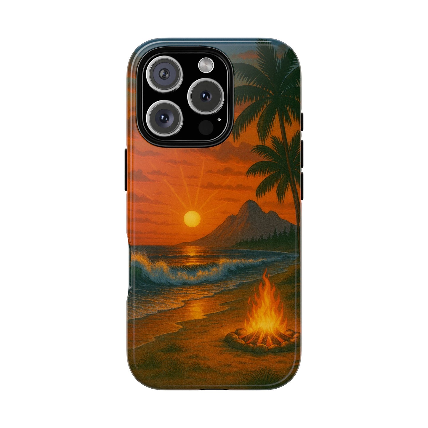 Tough Phone Case - Tropical Sunset Phone