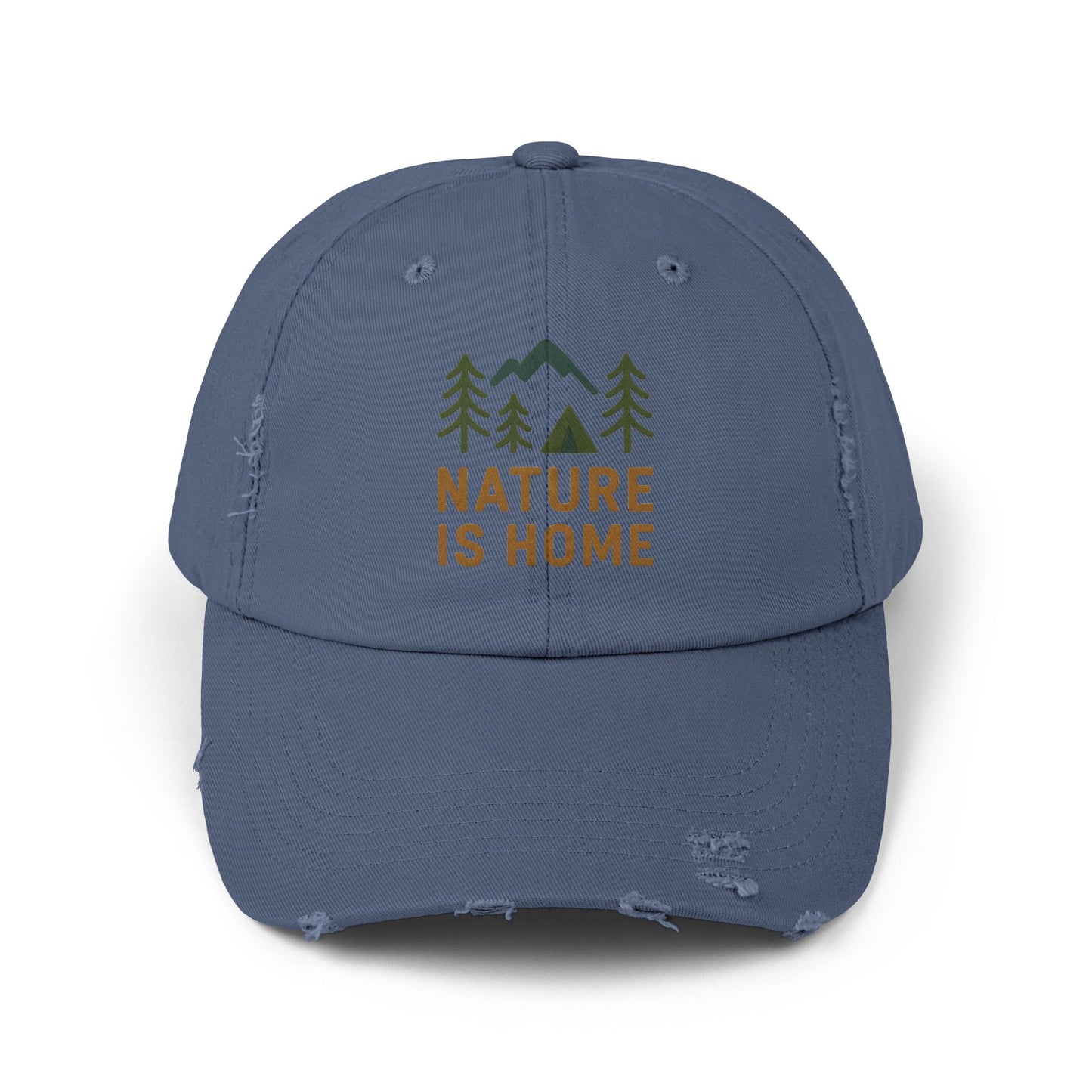 Distressed Cap - Nature is Home