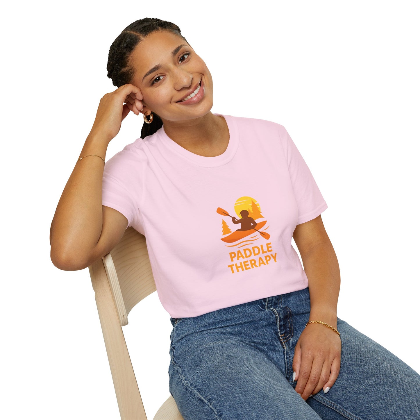 Unisex T-Shirt - Kayaking Paddle Therapy