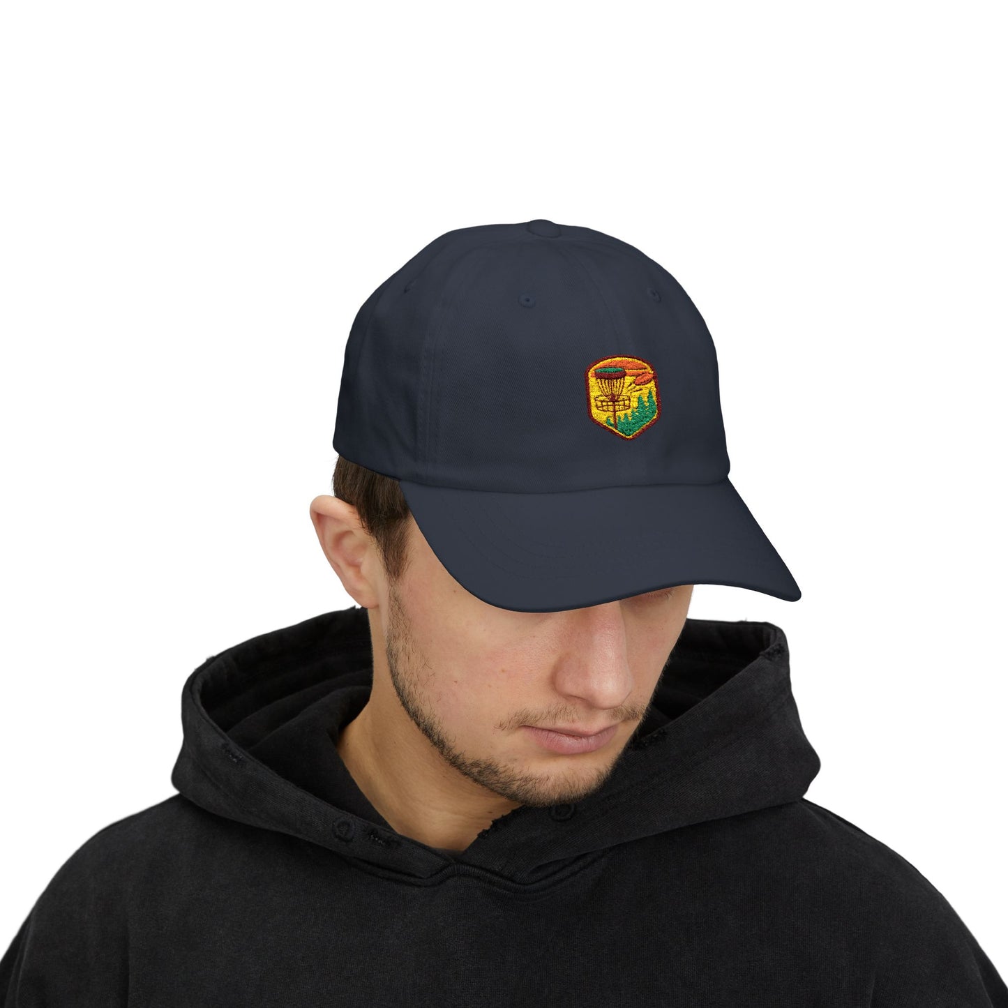 Classic Dad Cap - Disc Golf Emblem