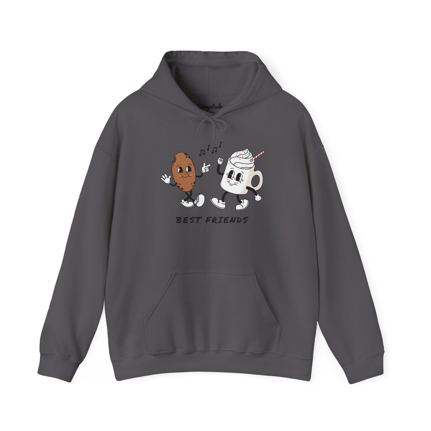 Unisex Hoodie - Best Friends Cookie & Coffee