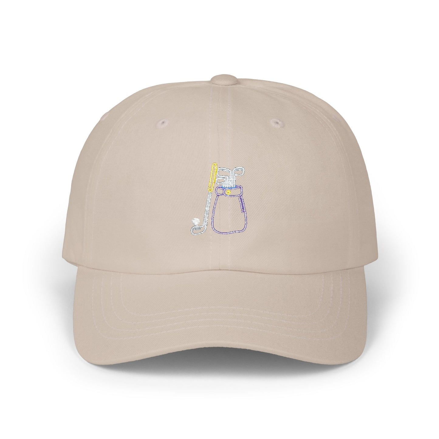 Classic Dad Cap - Neon Golf