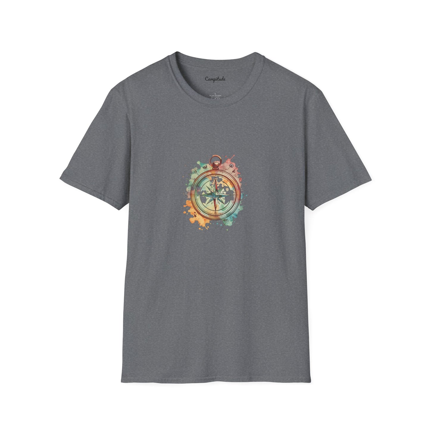 Unisex T-Shirt - Geocache Colorful Compass