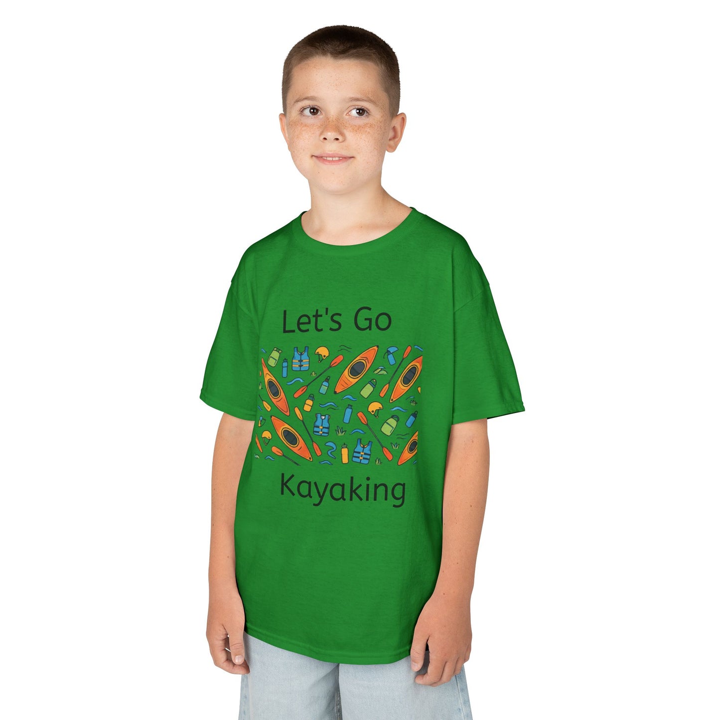 Kids T-Shirt - Let's Go Kayaking