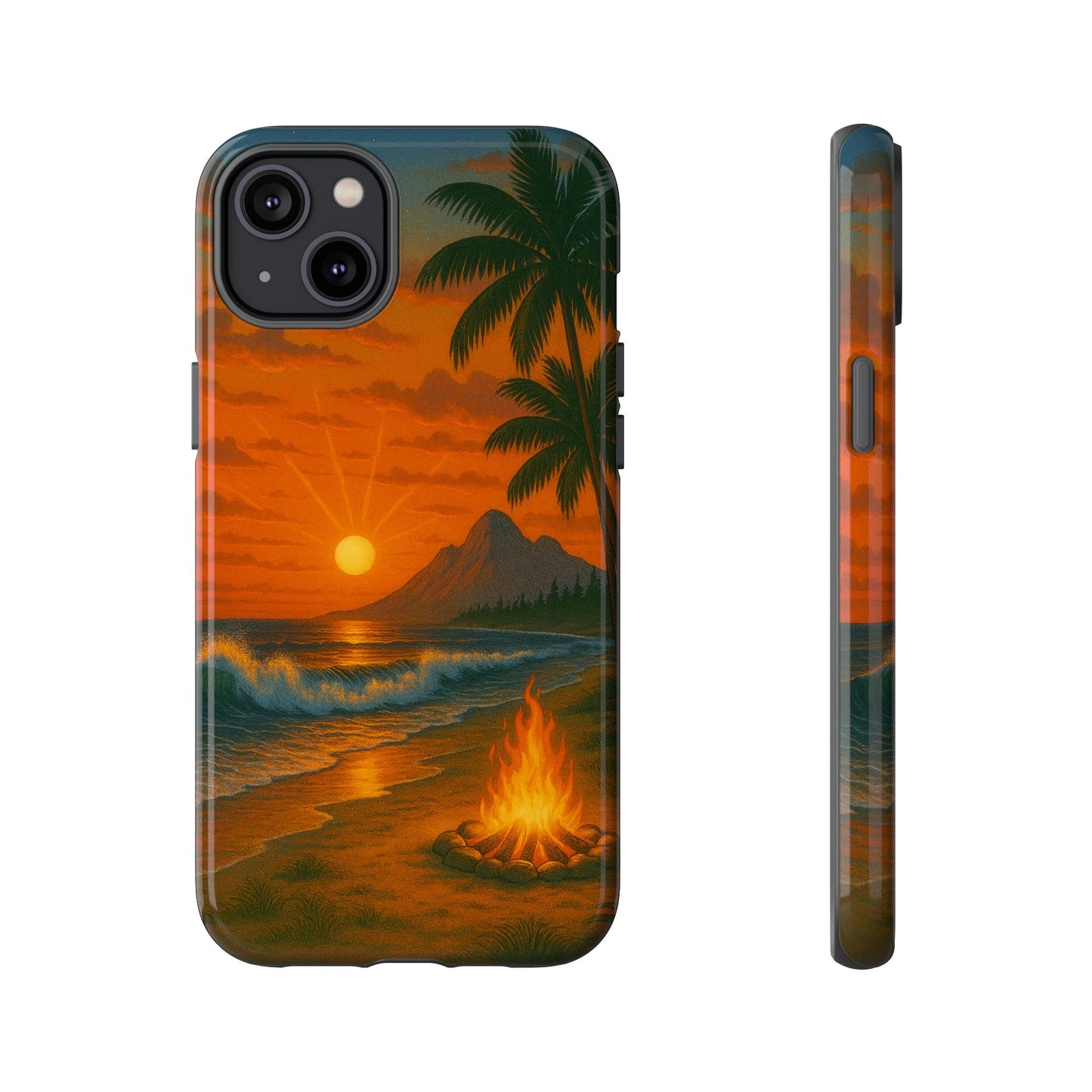 Tough Phone Case - Tropical Sunset Phone