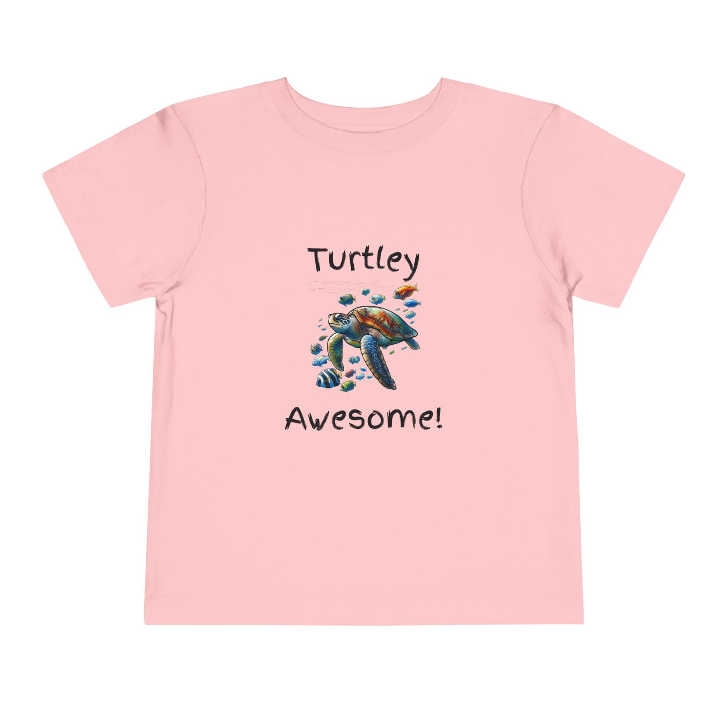 Turtle-Themed Toddler T-Shirt