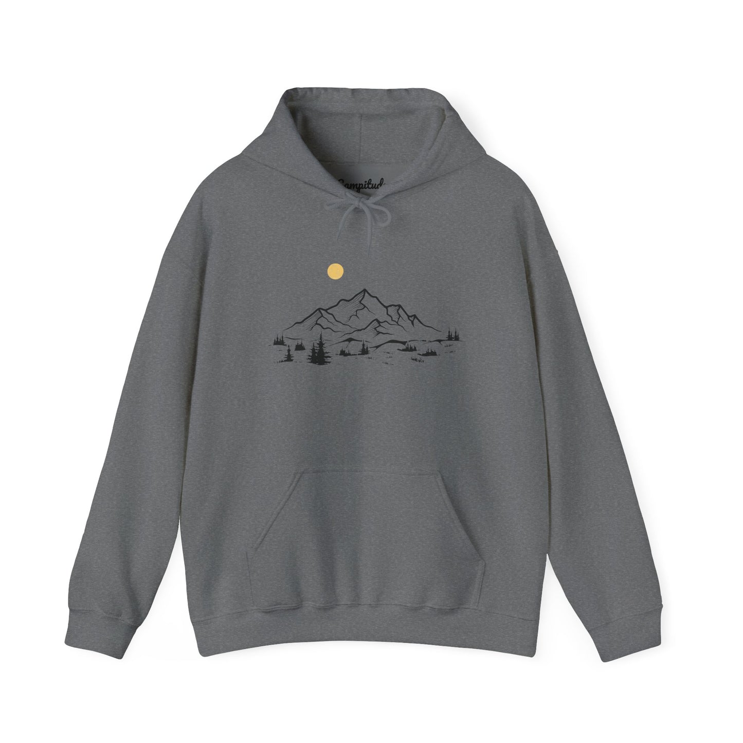 Hoodie Sweatshirt - Mountain Sunset