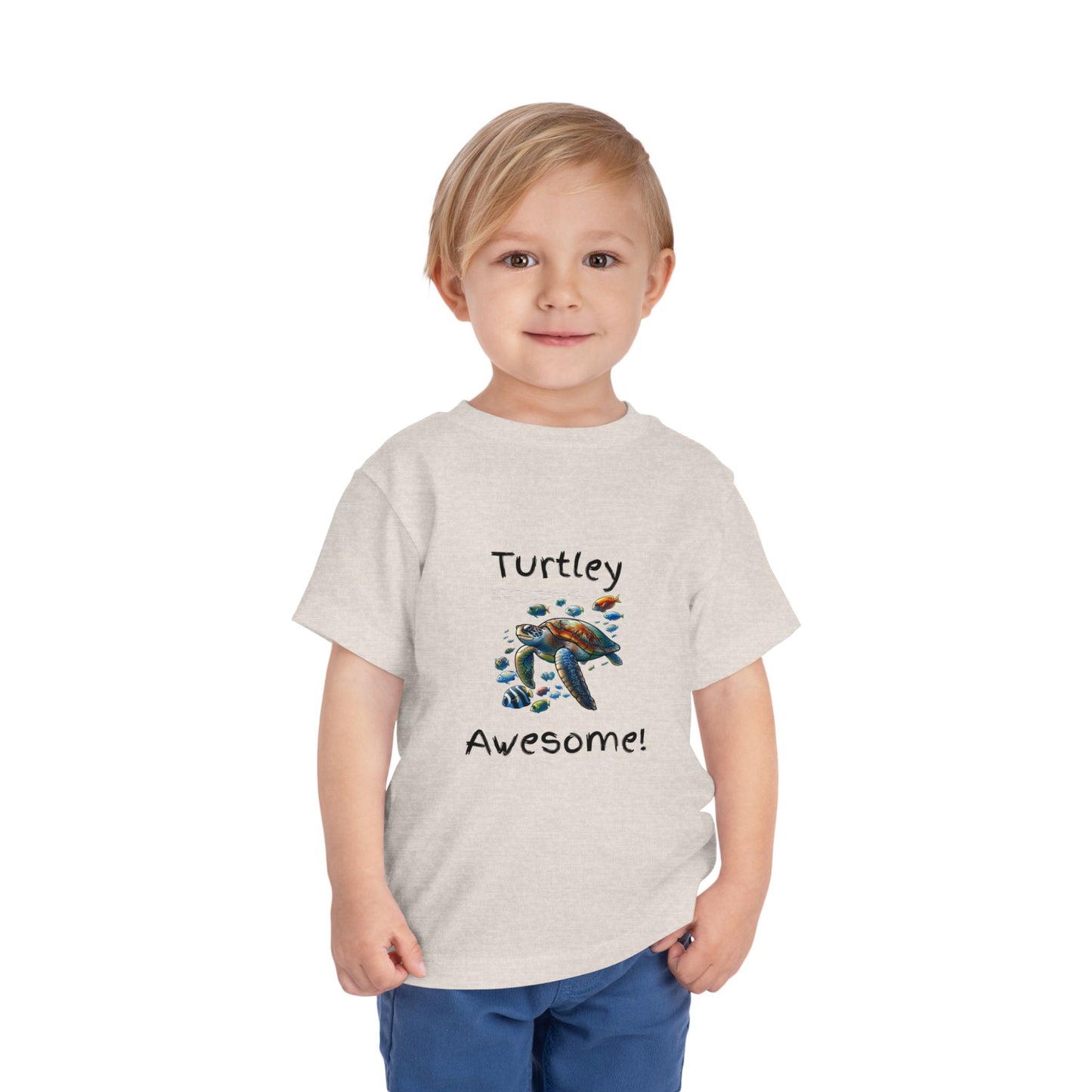 Turtle-Themed Toddler T-Shirt