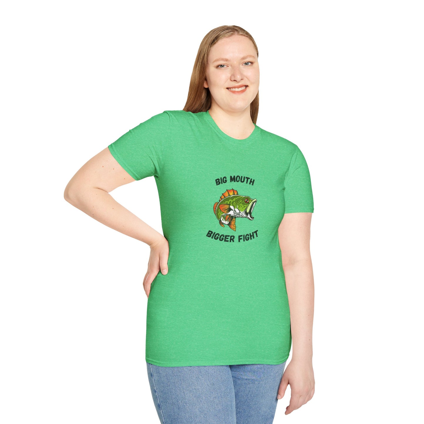 Unisex T-Shirt - Big Mouth Bigger Fight