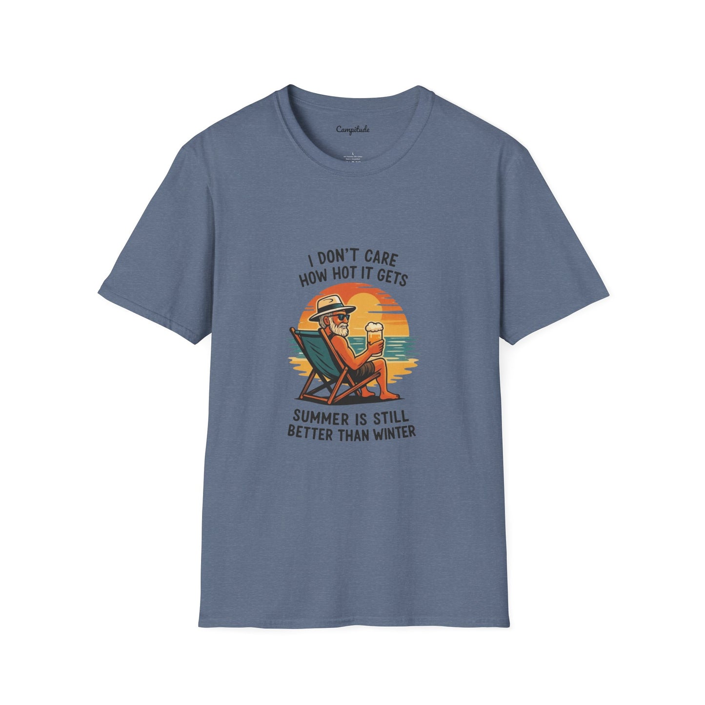 Unisex T-Shirt - Summer is Still Better Than Winter (Man)