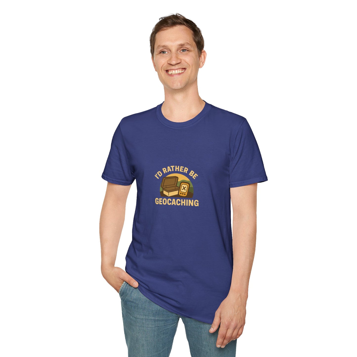 Unisex T-Shirt - I'd Rather Be Geocaching