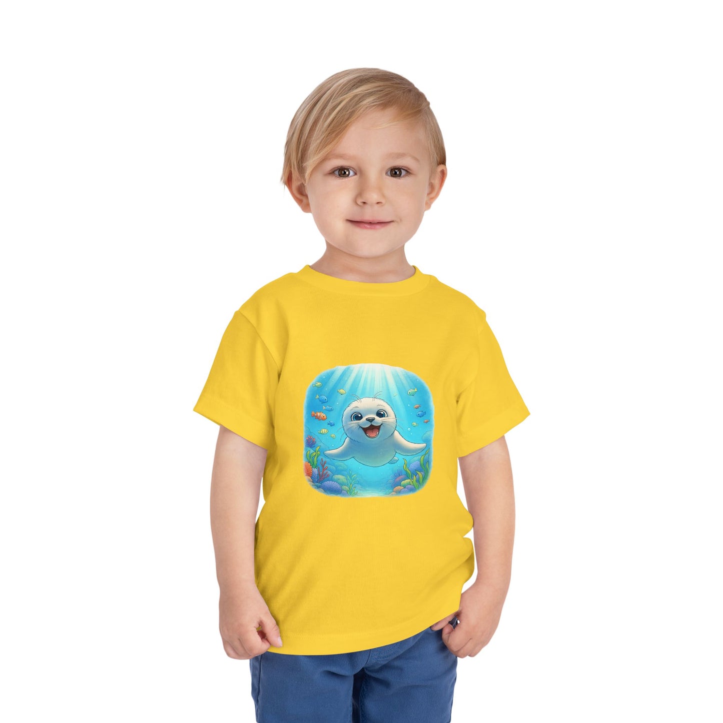 Adorable Seal Graphic Toddler T-Shirt