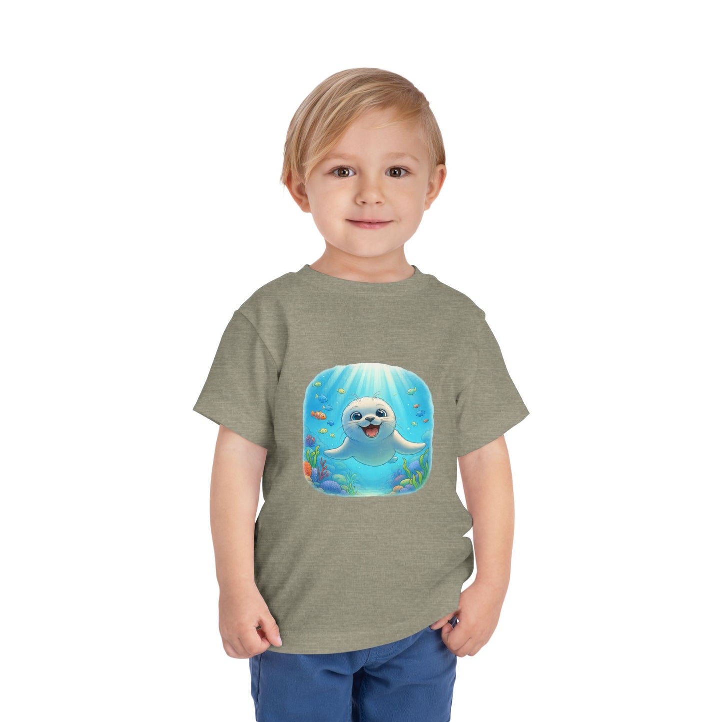 Adorable Seal Graphic Toddler T-Shirt