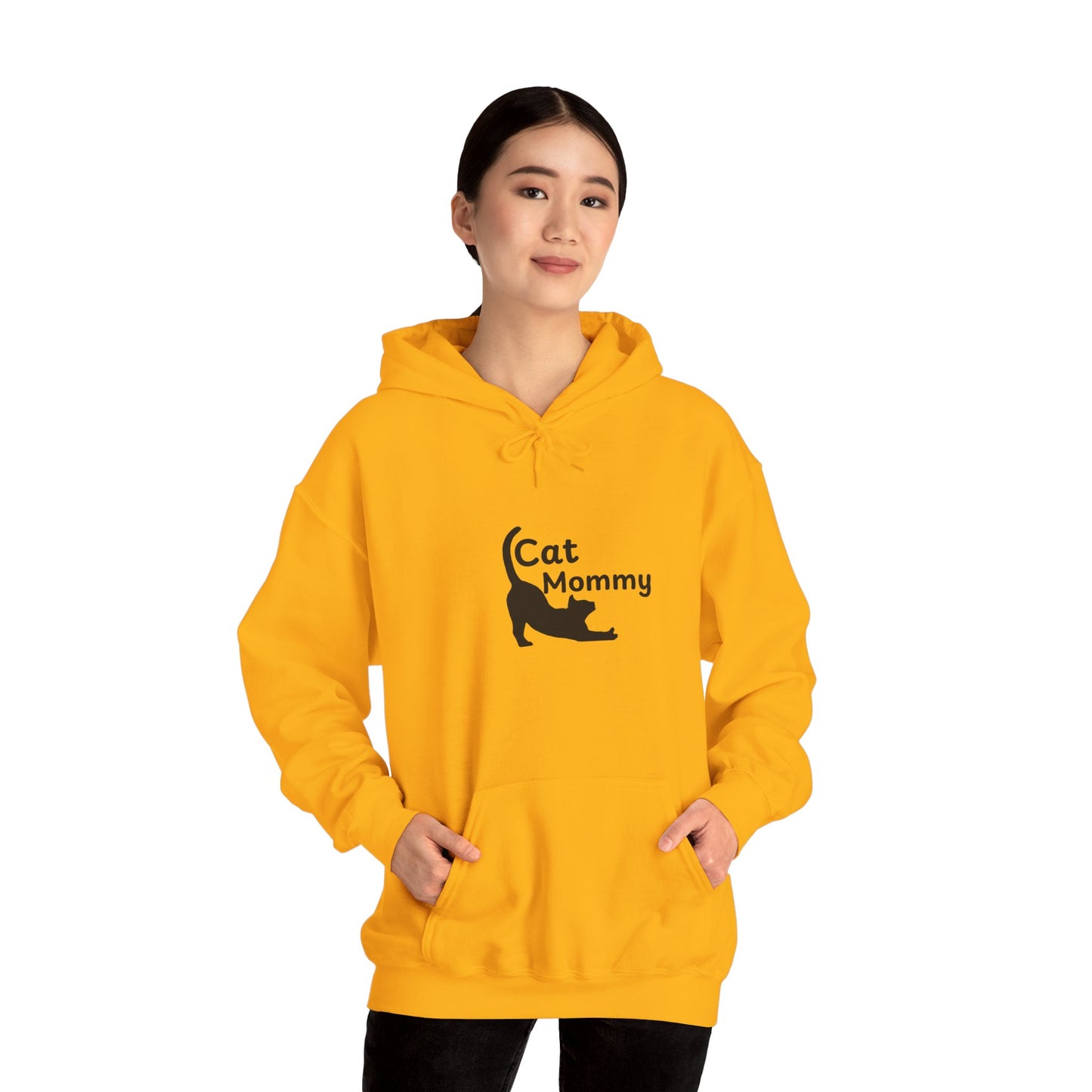 Unisex Hoodie - Cozy Cat Mommy