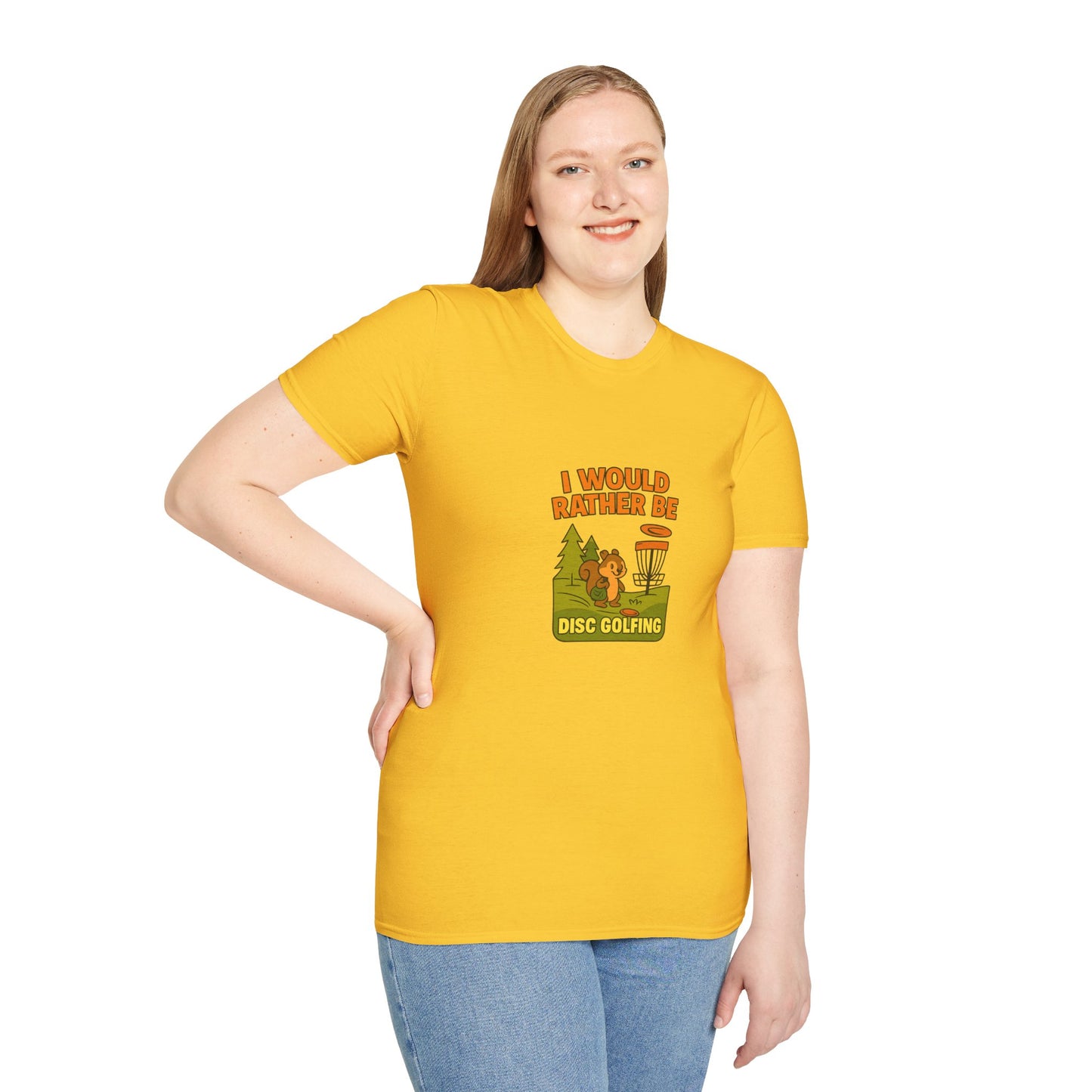 Unisex T-Shirt - I Would Rather Be Disc Golfing
