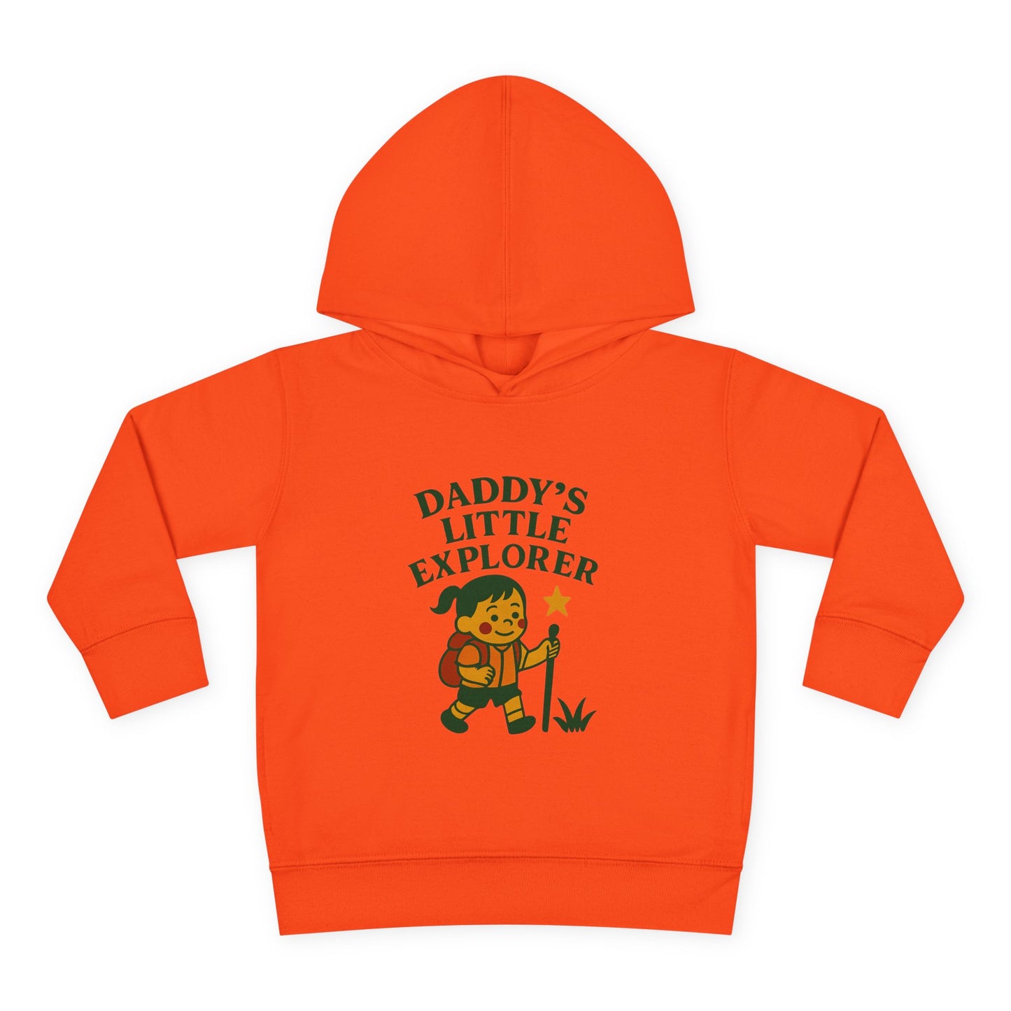 Toddler Hoodie - Daddy's Little Explorer (Girl)