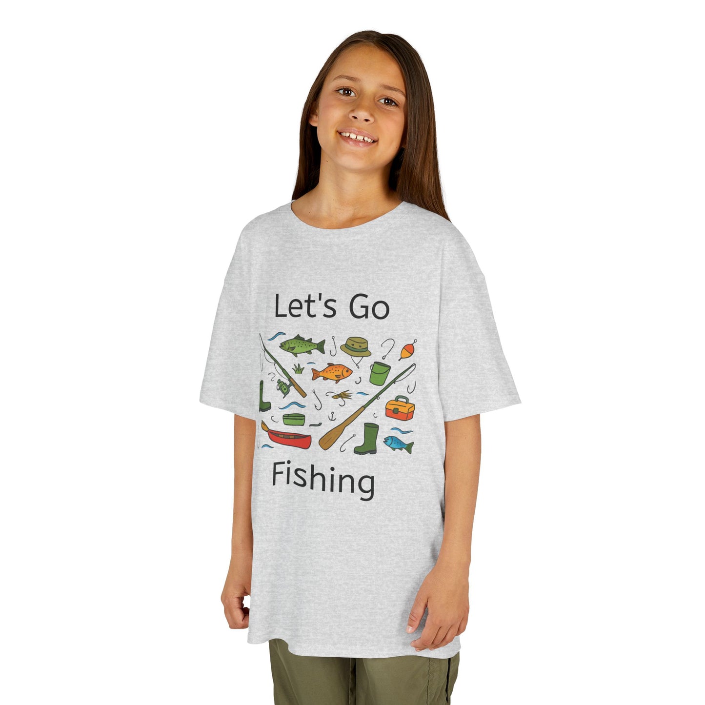 Kids T-Shirt - Let's Go Fishing