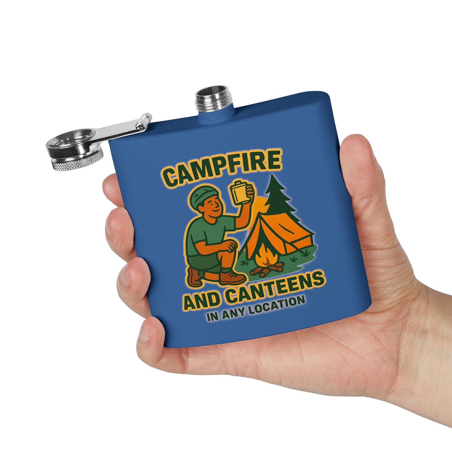 Camping Flask - Campfire and Canteens in Any Location