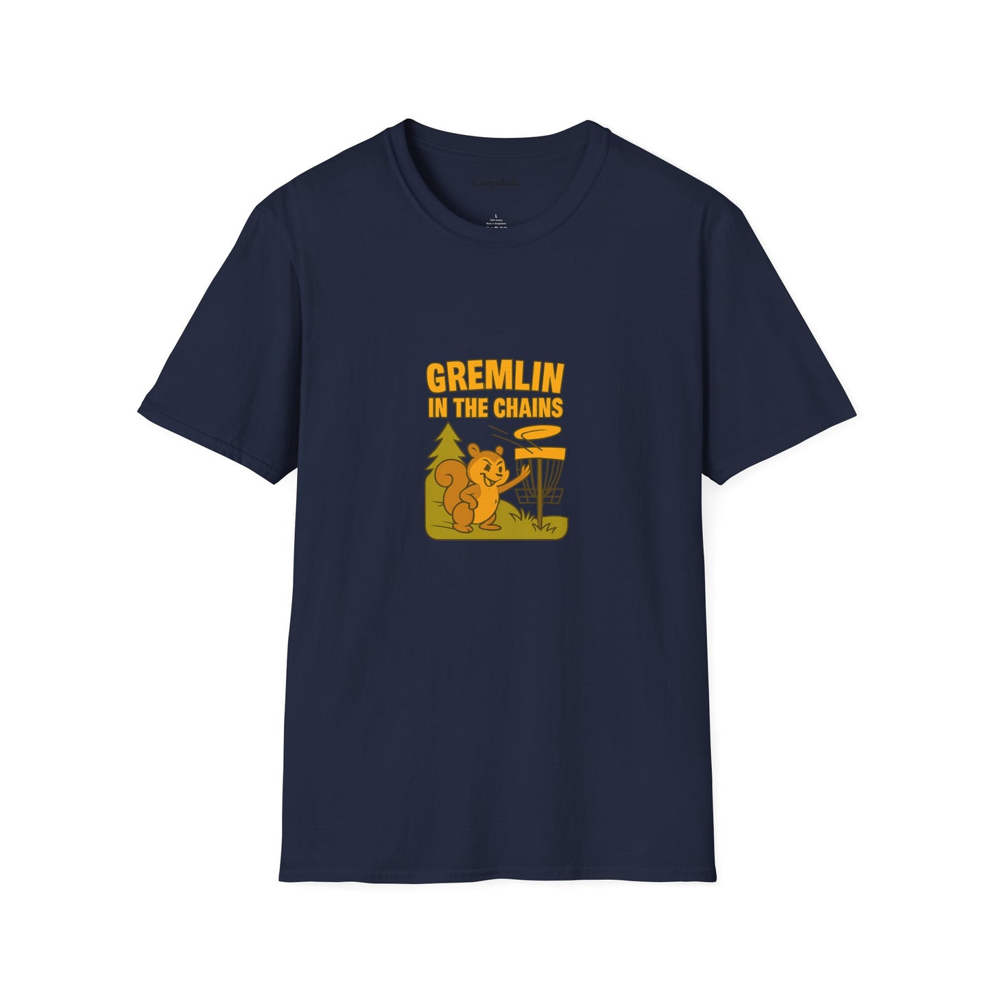 Unisex T-Shirt - Disc Golf Gremlin in the Chains