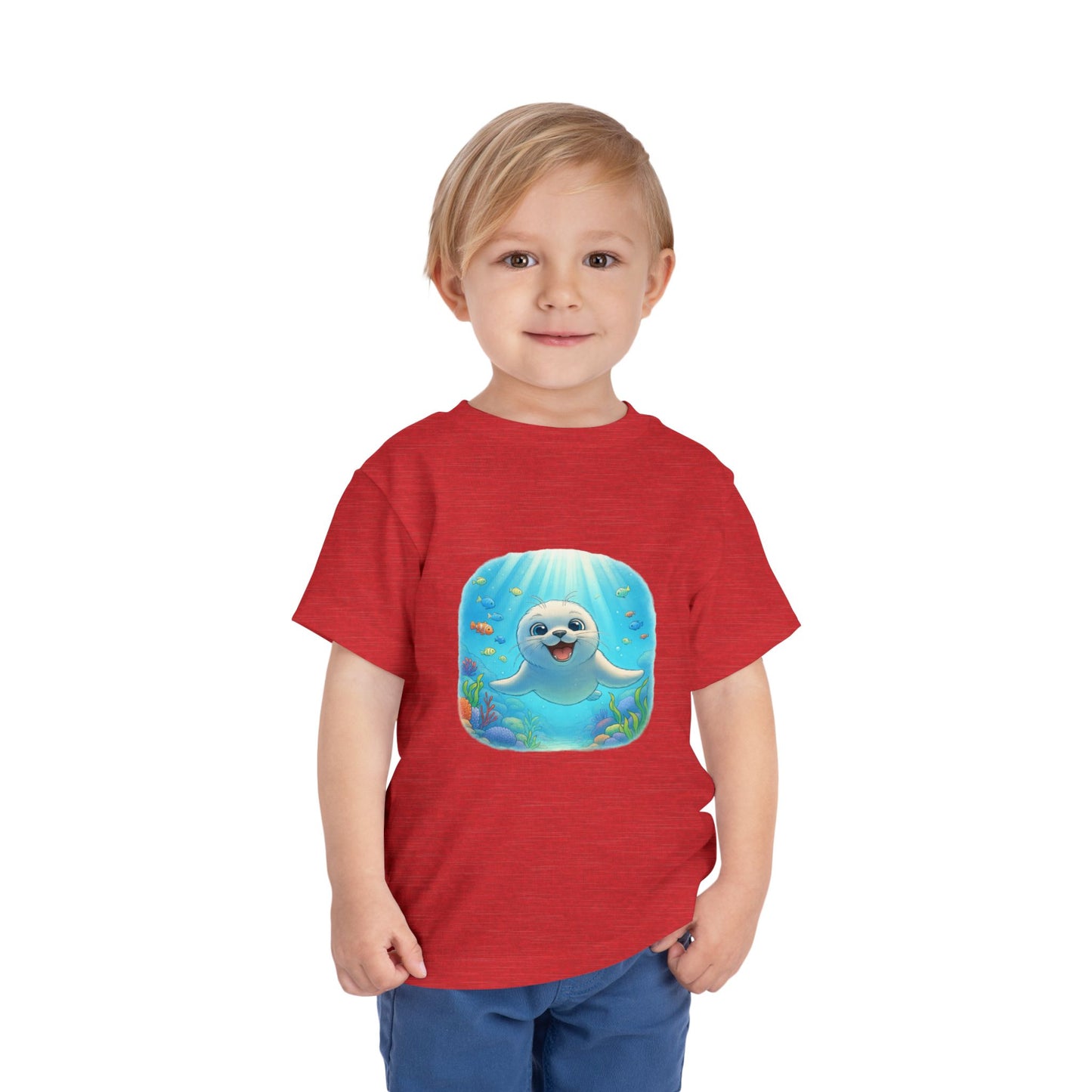 Adorable Seal Graphic Toddler T-Shirt