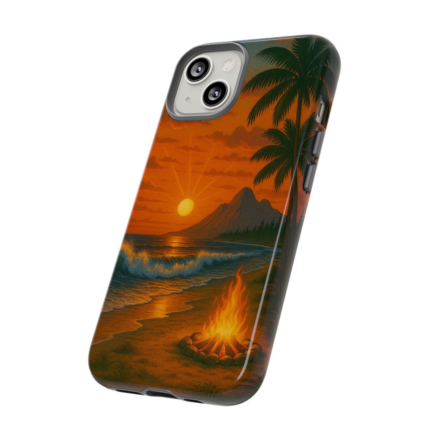 Tough Phone Case - Tropical Sunset Phone