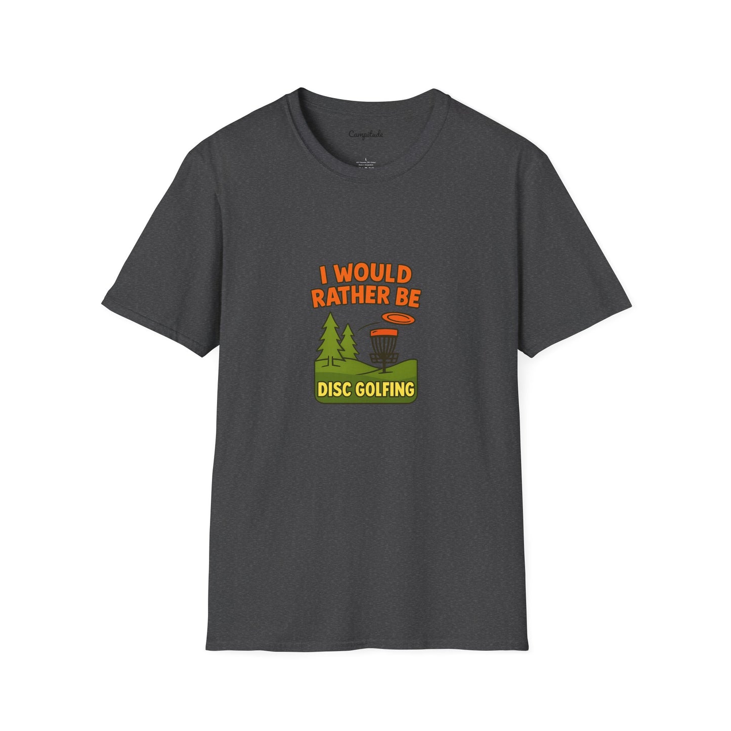 Unisex T-Shirt - I Would Rather Be Disc Golfing v2