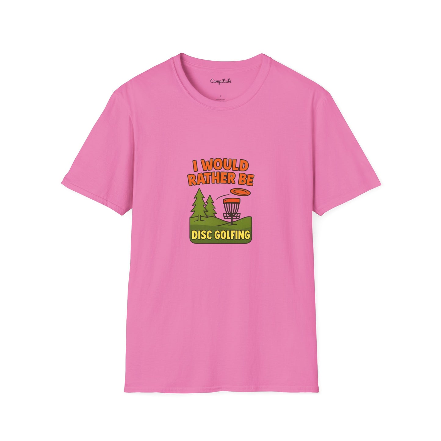 Unisex T-Shirt - I Would Rather Be Disc Golfing v2