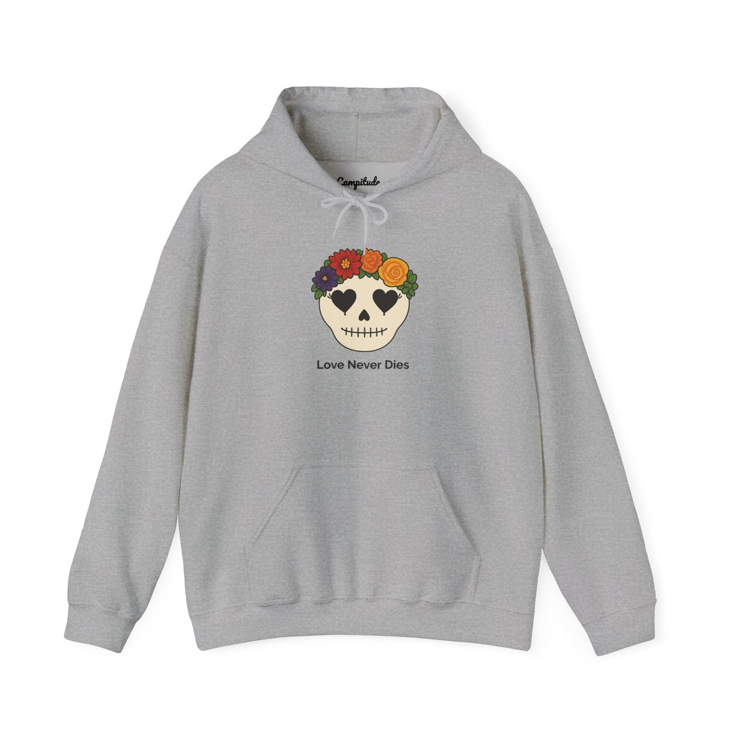 Unisex Hoodie - Sugar Skull Love Never Dies