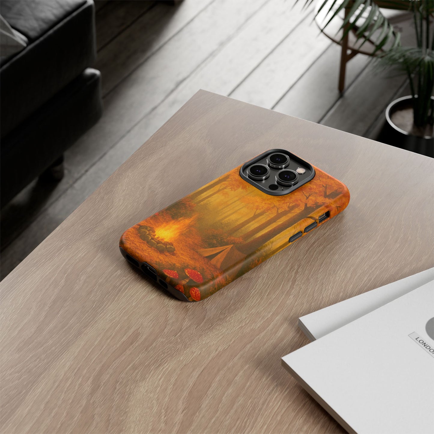 Tough Phone Case - Autumn Camping