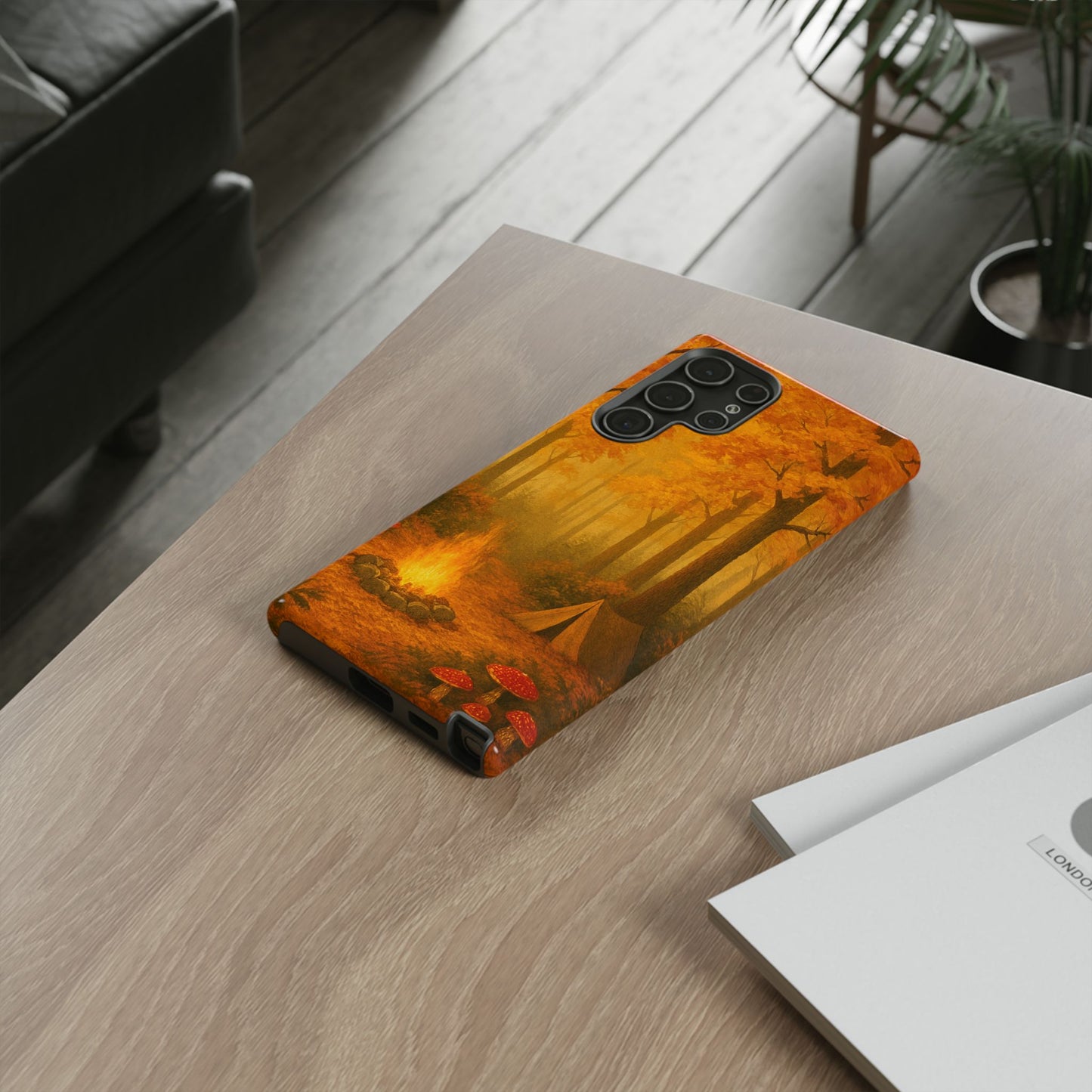 Tough Phone Case - Autumn Camping