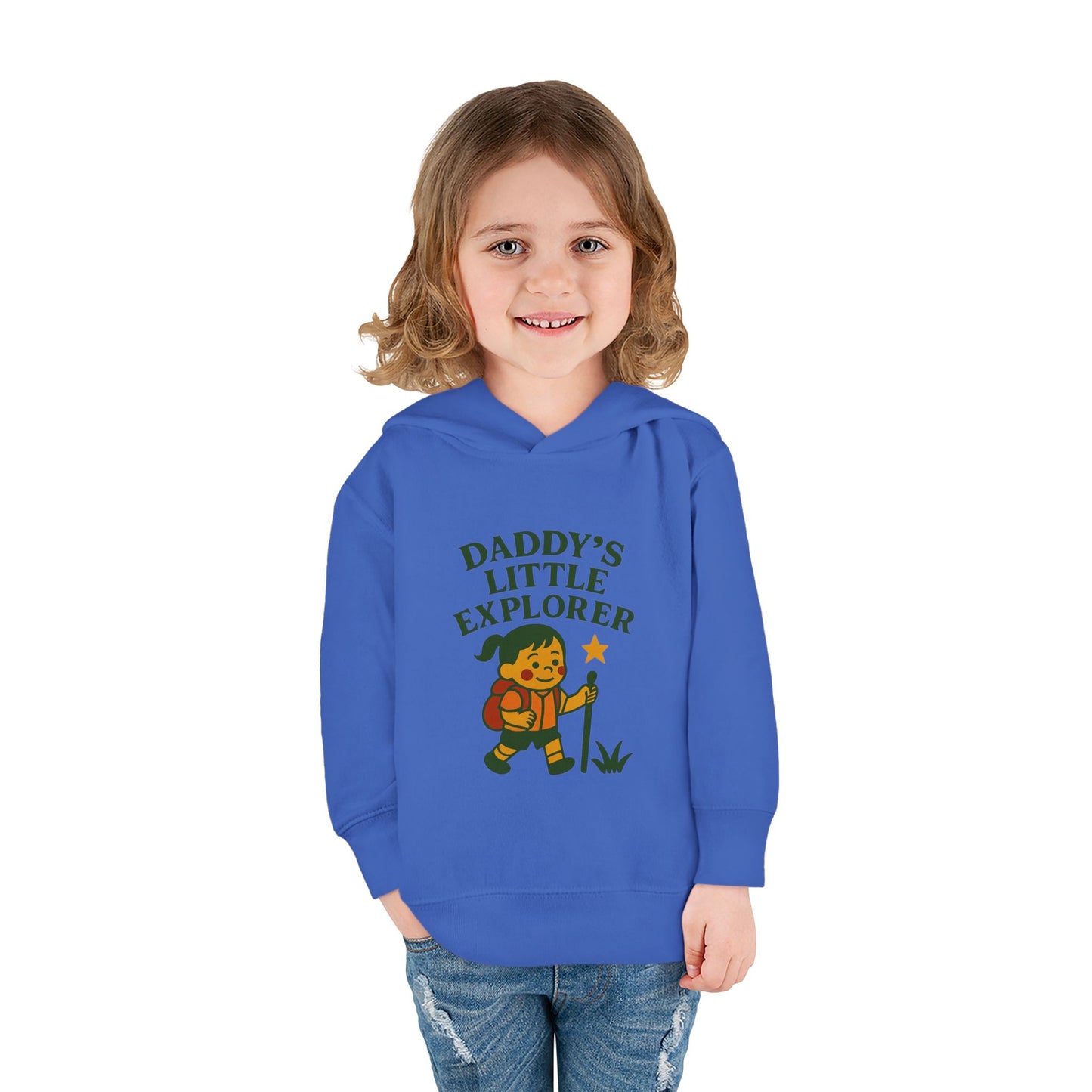 Toddler Hoodie - Daddy's Little Explorer (Girl)