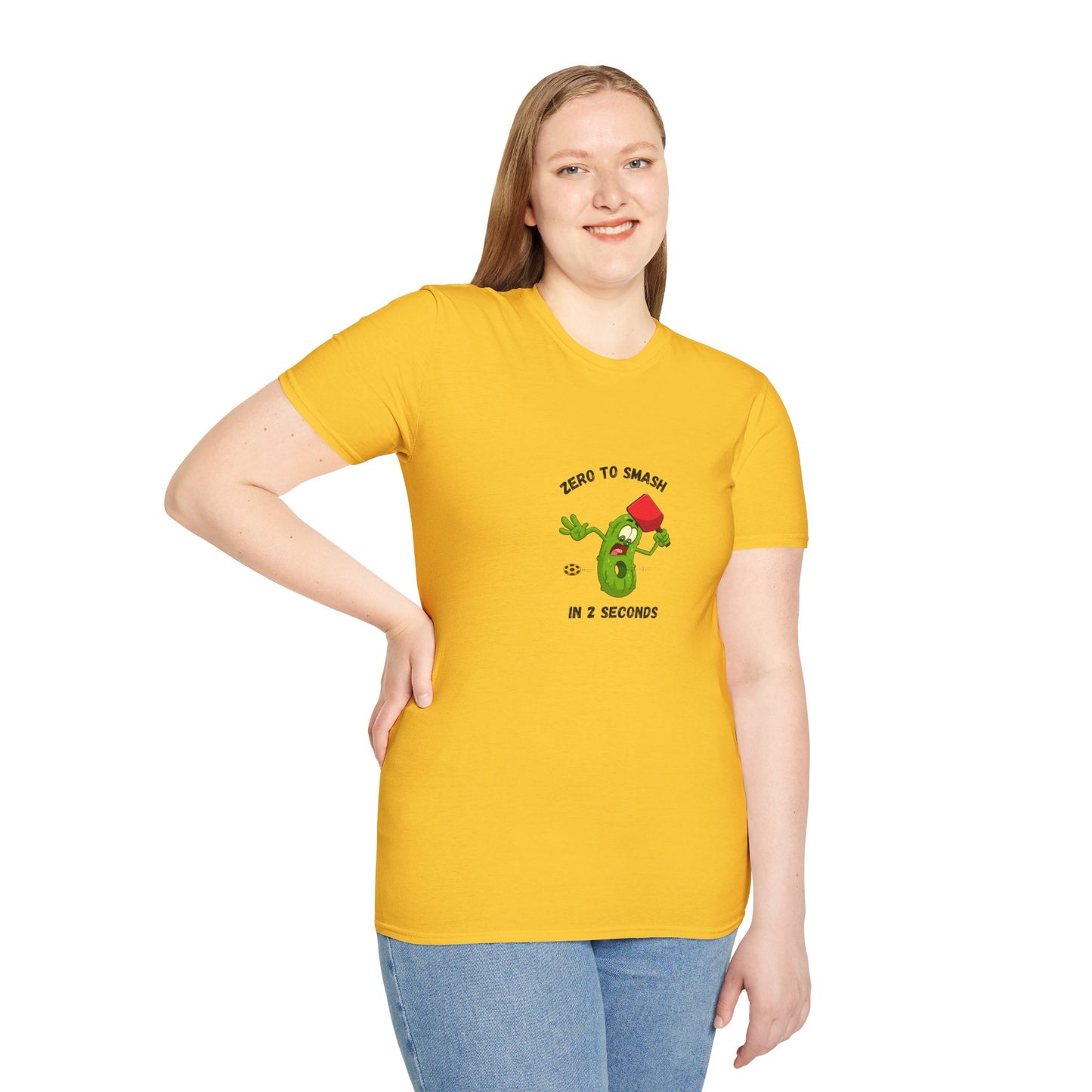 Unisex T-Shirt - Zero to Smash in 2 Seconds