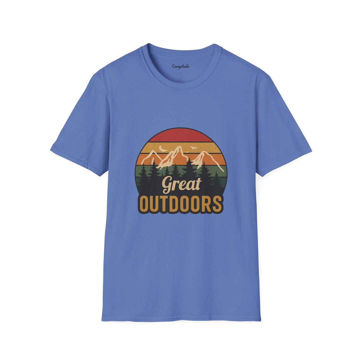 Unisex T-Shirt - Great Outdoors Mountain