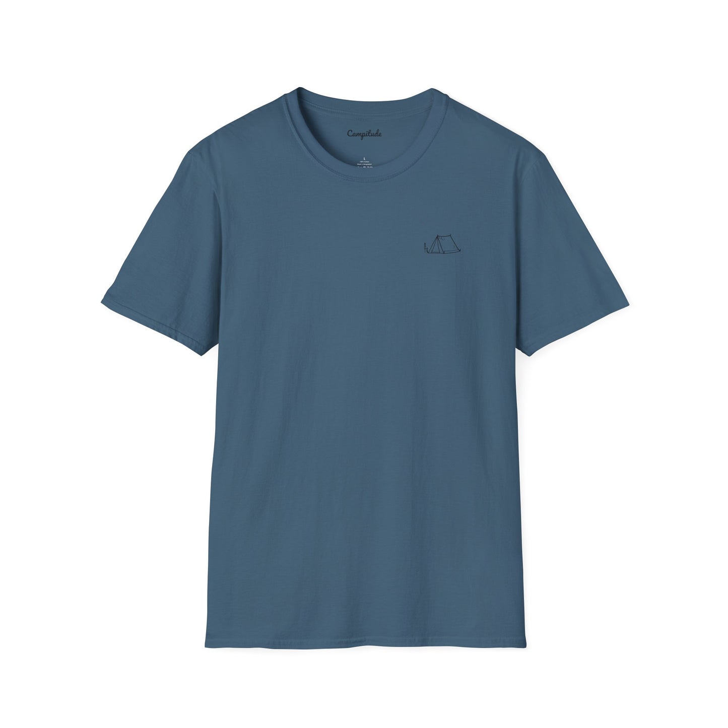 Unisex T-Shirt - Plan for the Day Camping & Beer (2-sided graphic)