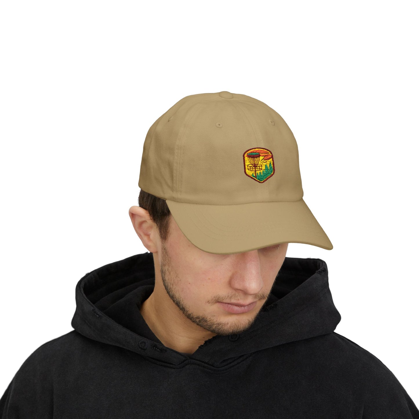 Classic Dad Cap - Disc Golf Emblem