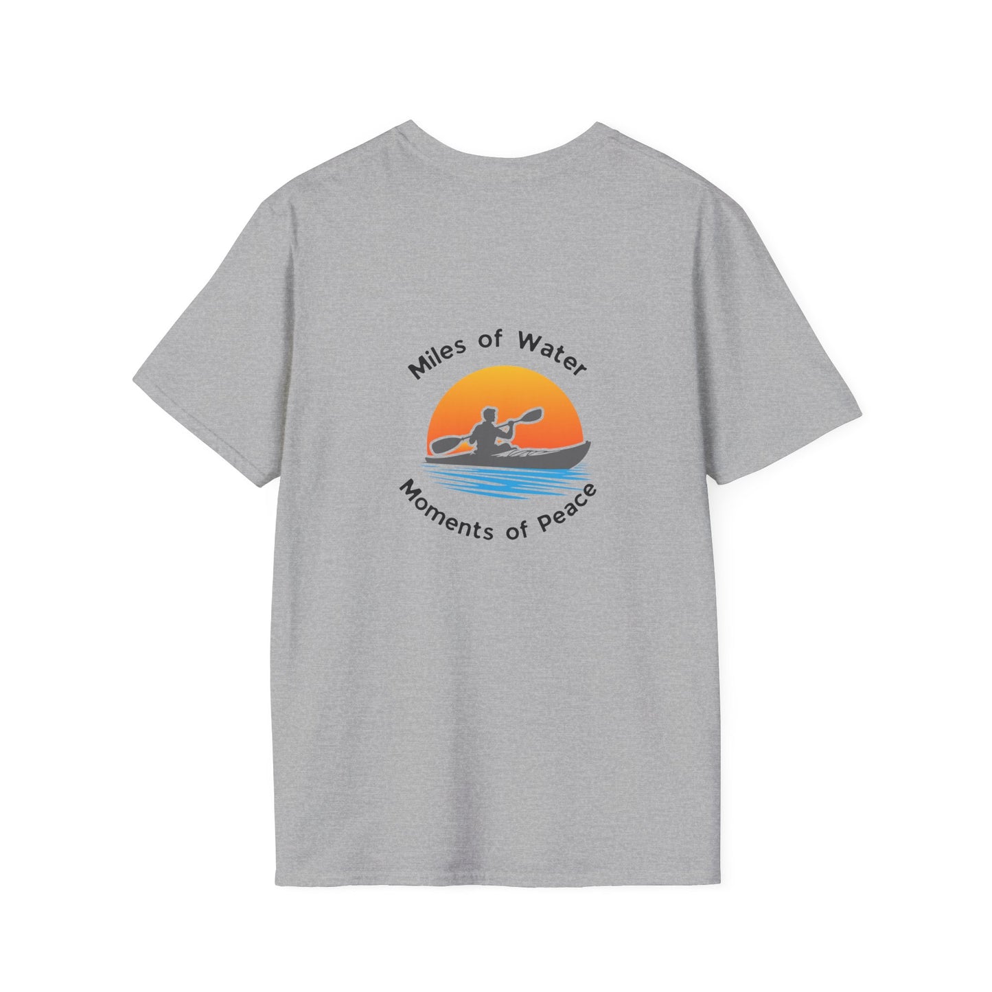 Unisex T-Shirt - Miles of Water, Moments of Peace