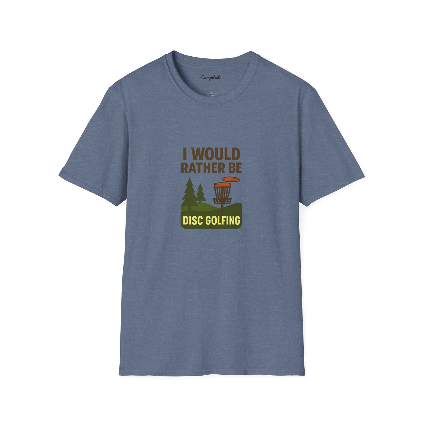 Unisex T-Shirt - I'd Rather Be Disc Golfing V3