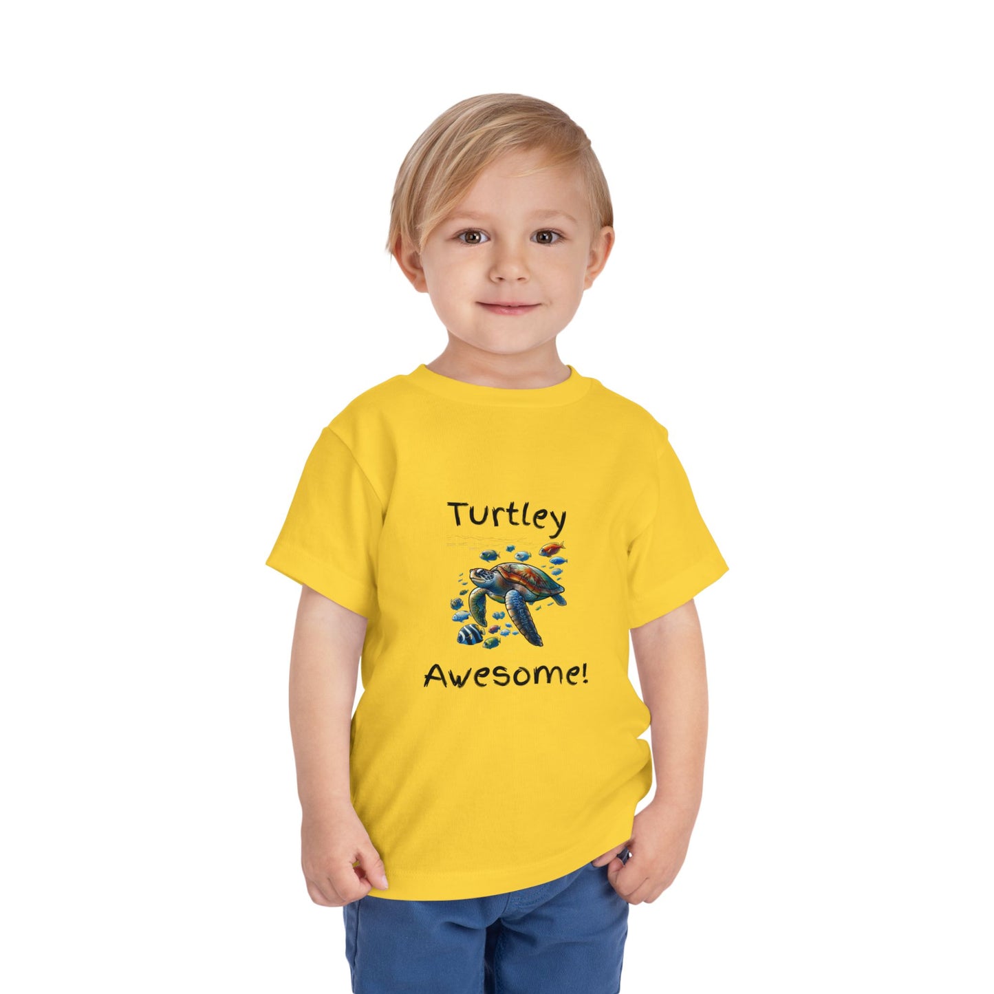 Turtle-Themed Toddler T-Shirt